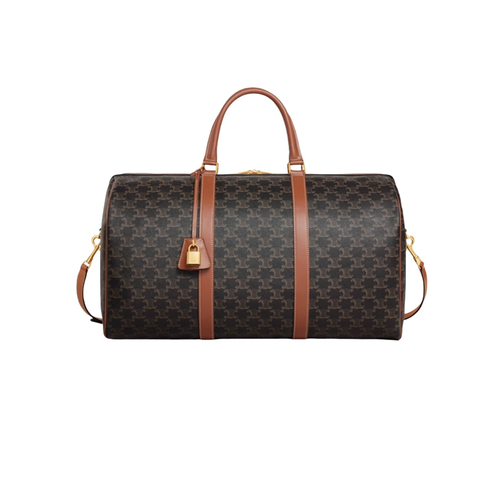 셀린느 미디엄 캔버스 카프스킨 트래블백(국내배송)(당일배송)