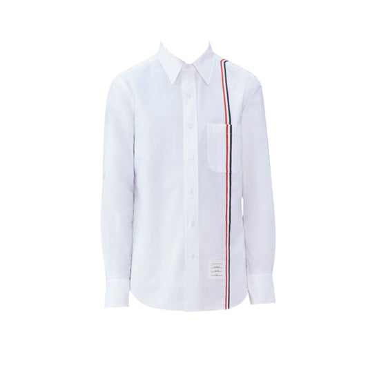 톰브라운 RWB 스트라이프 코튼 셔츠 화이트(국내배송)(당일배송)