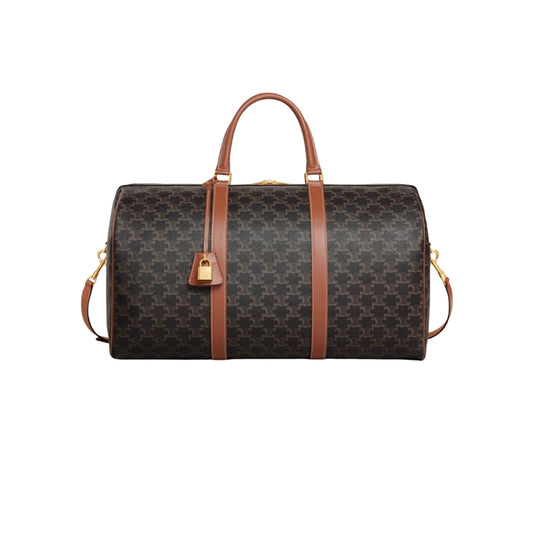 셀린느 미디엄 캔버스 카프스킨 트래블백(국내배송)(당일배송)