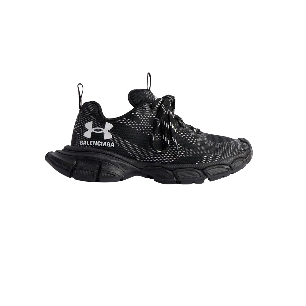 발렌시아가 x 언더아머 3XL 니트 스니커즈 블랙 화이트