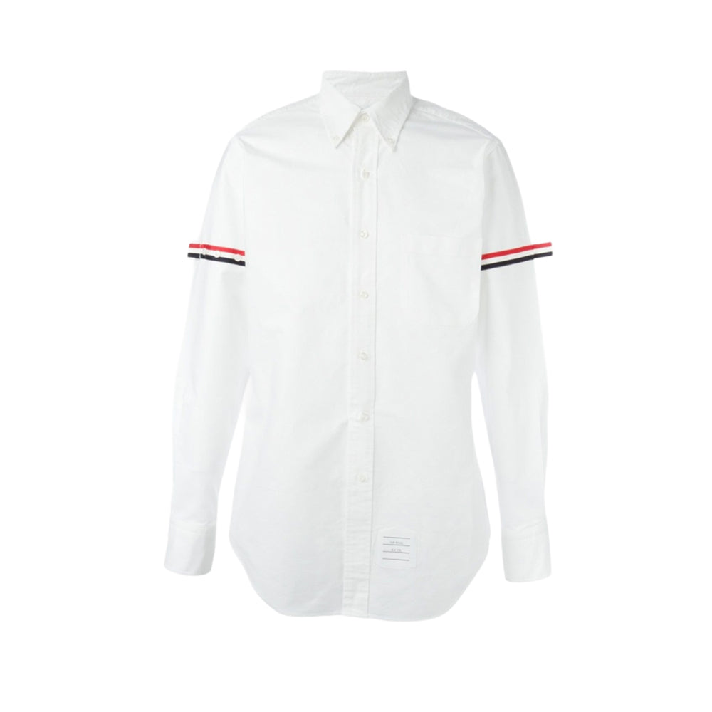 톰브라운 옥스포드 그로그랭 더블 암밴드 클래식 셔츠 화이트(국내배송)(당일배송)