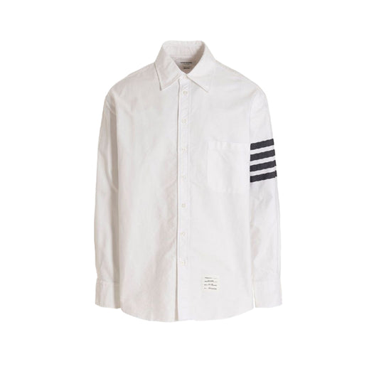 톰브라운 옥스포드 사선 오버사이즈 버튼 다운 셔츠 화이트(국내배송)(당일배송)
