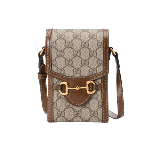 구찌 홀스빗 1955 미니백 베이지 에보니