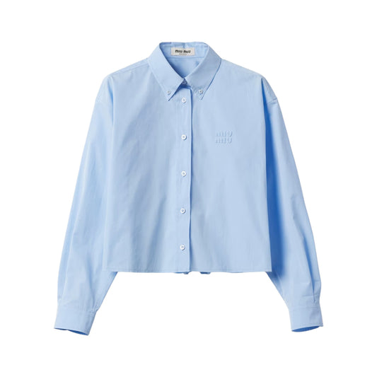 미우미우 포플린셔츠 (국내배송) (2COLOR)